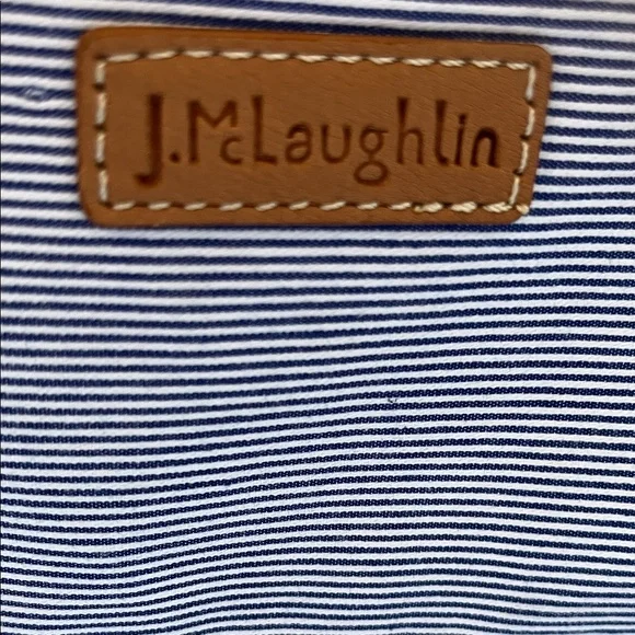 J McLaughlin Elpis Woven Straw Handbag Bamboo Handles Leather Upper Trim. - Picture 2 of 13